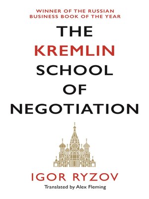 cover image of The Kremlin School of Negotiation